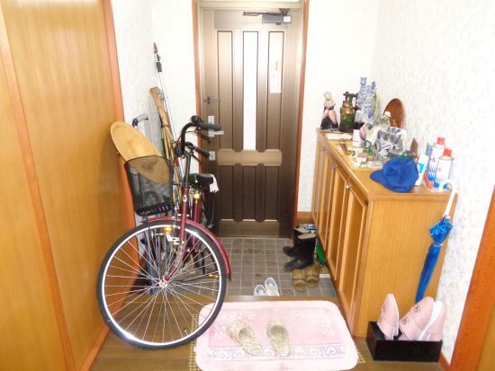 cleaned玄関
