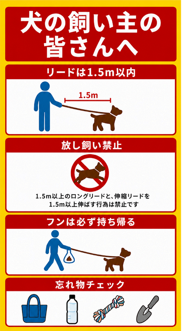 マナー看板