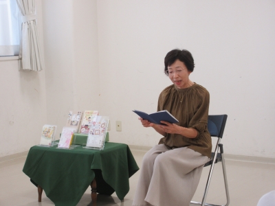 ８月朗読ようす